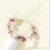 Jialan Cross-Border Hot Selling Korean Style Bride Wreath Headdress Flower Headband Wreath Beads String Children's Hair Accessories Headband