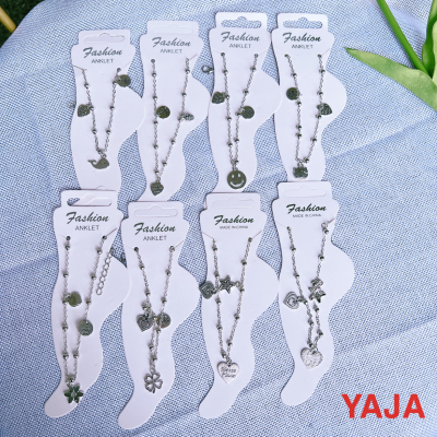 Yaja Bead Necklace Pendant Anklet Summer Special-Interest Design 2022 New Style More than Foot Ornaments Style Lovely Novel Ornament