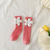 Girls' Socks Tube Socks Outdoor Fashion Ins Children's Korean Fashion Net Red Style Small Flower Baby Flower Socks Princess Socks