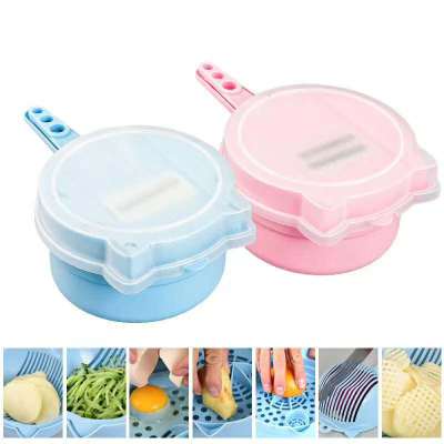 Cute Kitten-Shaped Chopper Kitchen Supplies Grater Shredding Machine Slicer Shredded Potatoes Grater