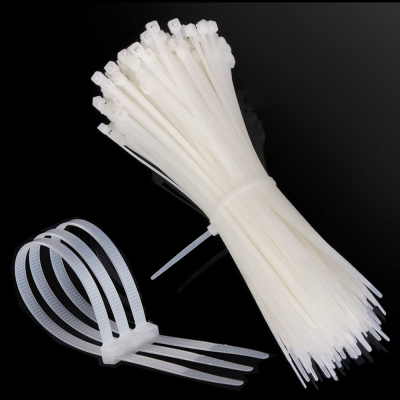 8-Inch Plastic Cable Tie 4. 8x20cm Self-Locking, Multi-Purpose Various Cable Tie, Network Cable Management Cable Tie
