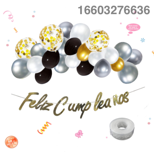 Western Banner Birthday Decoration Holiday Set Venue Creative Design Party Creative Dress up