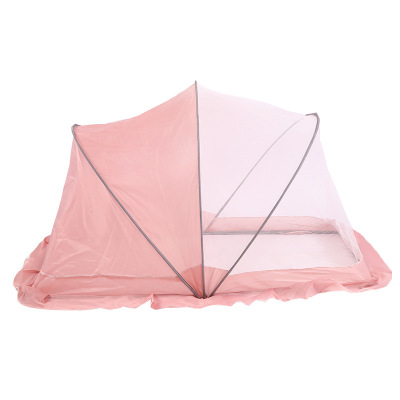 Baby Crib Mosquito Net Children Baby Foldable Mosquito Net Newborn BB Anti-Mosquito Net Children Mongolian Bag 