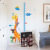 Removable Plane Wall Sticker Giraffe Height Measurement Wall Sticker Children's Room Kindergarten Entrance Decorative Wal