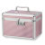 Aluminum Alloy Makeup Box Portable Password Lock Mirror Double Large Nail Tattoo Cosmetic Storage Toolbox