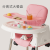 Baby Dining Chair Children's Plastic Dining Table Foldable Household Baby Learning to Sit Chair