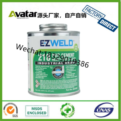  E-Z WELD 218 PVC CPVC  UPVC CEMENT Multi-colored CPVC Glue/Cement/Adhesive for PVC Pipe Fitting 125ML 250ML 500ML 1L