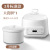 Electric Stewpot Household Ceramic Intelligent Porridge Cooking Health Care Bird's Nest Stewpot 3L Water-Proof Automatic Small Redware Pot Soup Pot