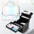 Waterproof Cosmetic Bag Large Capacity New Gradient Color Storage Bag Nail Tattoo Kit Makeup Artist Makeup Bag