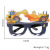 2022 New Birthday Glasses Children's Party Decoration Photo Props Engineering Vehicle Excavator Modeling Funny Glasses