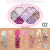 Sequin Eyeshadow 7 Colors Stage Makeup Watch Show Kindergarten Children Makeup Palette Shiny Glitter Eyes