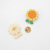 Sunflower Jewelry Brooch Summer Anti-Emptied Safety Pin Cute Badge Japanese Badge Bag Accessories Pin Men and Women