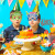 2022 New Birthday Party Decoration Funny Glasses Cartoon Animal Children Camera Shooting Props Birthday Glasses Frame