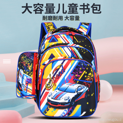One Piece Dropshipping New Schoolbag Grade 1-6 Spine Protection Backpack Children's Schoolbag Wholesale