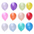 Rubber Balloons 100 Pieces Wedding Birthday Party Opening Scene Layout 12-Inch 2.8G Pearlescent round Balloonxizan