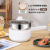 Electric Caldron Student Dormitory Cooking Noodle Pot Home 2l3l Smart Electric Hot Pot Multi-Functional Small Electric Pot 110v220v
