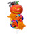 Cross-Border New Halloween Five-Piece Ghost Spider Aluminum Balloon Wholesale Party Gathering Decorations Arrangement