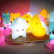 Ins Star Moon Cloud Shell Unicorn Horse Bird Rabbit Apple Dinosaur Ice Cream Pig Variety Small Night Lamp