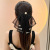 High-End Light Luxury Hair Accessories Love Polka Dot Lace Tassel Hair Ring Bead Pendant Streamer Hair Tie Rope Hair Band Tie Hair