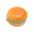 Creative Cute Hamburger Student Lunch Box Microwave Bento Box Multi-Layer Children Lunch Box Fruit Crisper Gift