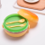 Creative Cute Hamburger Student Lunch Box Microwave Bento Box Multi-Layer Children Lunch Box Fruit Crisper Gift