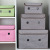 Cotton and Linen Foldable Tiandigai Storage Box Drawer Cloth Art Organizing Box Home Dustproof Bag Bra Storage Box