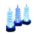 Colorful Acrylic Pagoda Small Night Lamp Led Light Luminous Toy Creative Gift Night Market Stall Throw the Circle Supply