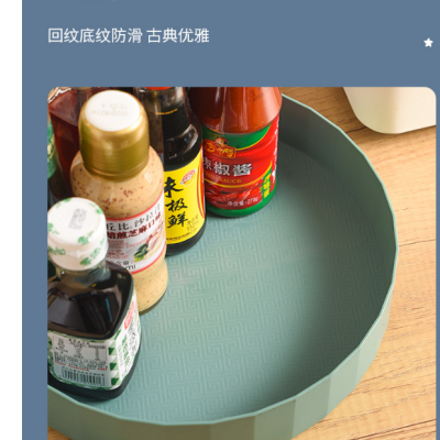 Kitchen Multi-Functional Rotating Storage Rack for Foreign Trade