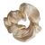 South Korea Dongdaemun Retro French Elegant Shell Texture Satin Pearlescent Large Intestine Hair Ring Hair Rope Hair Accessories Q019
