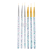 White Marble Pattern Nail Brush Painting Latte Art Hook Flower Painting Pen Nail Drawing Brush Set