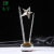 New Pickling Blade Crystal Trophy School Sports Prize Metal Five-Pointed Star Trophy Factory Wholesale Customization