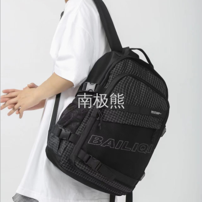 Boys Casual Backpack High School Students Junior's Schoolbag New Products in Stock Factory Direct Sales