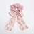Net Red Wind Bleached and Dyed Bow Hair Accessories Light Luxury and Simplicity Floral Leopard Print Headdress Pleated Yarn Mesh Head Rope Hair Ring Fashion