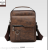 Men's Shoulder Bag Men's Bag Business Casual Vertical Messenger Bag Pu Soft Handbag Business Trip Office Briefcase