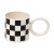 Nordic Style Creative Chessboard Grid Vintage Mug Home Plastic Toothbrush Cup New Child Wash Cup Wholesale