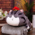 Plush Toy Cartoon Pillow and Blanket My Royal Cat Pillow and Blanket Two-in-One Pillow Dual-Use Flannel Pillow