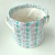 INS Fabric Sundries Storage Basket Desktop Finishing Portable Basket Bear Bucket Bag Cosmetic Bag Foldable Cotton Cloth