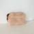 Plush Coin Purse Mini Makeup Storage Small Bag Contrast Color Bags Hanging with Ropes Solid Color Lipstick Earphone Ins