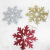 Christmas Tree Decorations Pendant 11.5cm 3/Pack Gold Powder Snowflake Dusting Powder Six Colors Optional Foreign Trade Cross-Border
