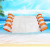 Amazon Inflatable Floating Row Inflatable Float Hammock Floating Deck Chair Thickened PVC Foldable Backrest Floating Bed Floating Row