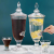 Glass Wine Jar Self-Service Juice with Tap Beverage Cans Wine Lemon Toner Enzyme Bottle Wine Fermentation Jar Soda Can