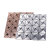 [Poly MEGA STAR Wallpaper] Aluminum-Plastic Plate Silver Brushed Mosaic Wall Sticker