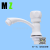 Pp Plastic L Hot and Cold Water Faucet Hot and Cold Single Hole Inter-Platform Basin Basin Faucet Washbasin 