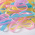 Disposable Color Rubber Band Thickened Baby Hair Tie Hair Friendly String Children Headwear Girls' Rubber Band Hair Band