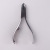 Stainless Steel Dead Skin Clipper Nail Beauty Nail Nursing Tools Factory Direct Supply Yangjiang Bent Nose Plier Nail Groove Pliers