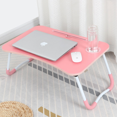 Laptop Desk Lazy Student Dormitory Foldable Bed Desk Bedroom Simple Study Small Table Making Table