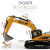 1:14 23 Channel All-Metal Heavy-Duty 4-Drive 2.4 Wireless Frequency Remote Control Excavator Remote Control Toy