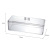 Rectangular Facial Mask Cosmetics Storage Box Makeup Eye Shadow Nail Ornament Storage Box Transparent Lipstick Storage Rack