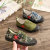 Qingdao Global Children's Camouflage Shoes Children's Canvas Shoes Slip-on Liberation Shoes Spring Style Outdoor Summer Camp Shoes