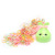 Korean Hair Accessories New Baby Hair Ties/Hair Bands Rabbit Bottle Strong Pull Constantly Cute Color Disposable Small Rubber Band